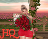 H.  Avi Valentine roses