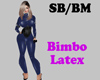 ^WW Bimbo Latex  DrkBlue