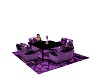 Purple Florial Table 