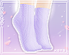 琴. Ankle socks lilac