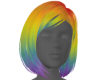 Pride Rainbow Dee Hair