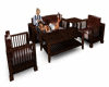 =kJ= Patio Couch Set