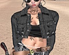 Black Denim Jacket~F