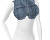 TX* Ripped denim jacket