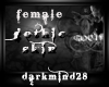 [DM] female Goth Skin