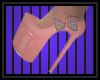 Pvc Pink Bow Shoes 