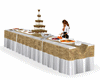 Gold Buffet Table ANIM