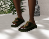 Olive Green Sandals
