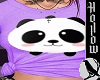 Purple Panda tee