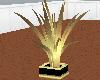 gold animated plant