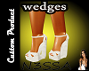 N!Cream Beige Wedge shoe
