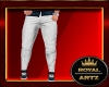 Royal White Pants