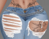 PANTS - RIPPED + TATTOO