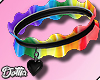 Rainbow Pride Choker