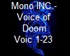 MONO INC.-Voices Of Doom