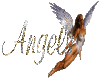 Angel in Gold letters