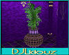 DJL-Purple Vase w Fern