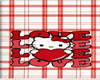 Hello kitty towels