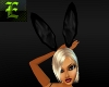 black bunny ears