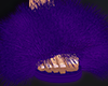 $ Fur slides purple