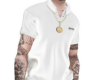 playera blanca b0ss