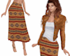 TF* Navaho Woven Skirt