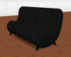 Black Velvet Euro Couch