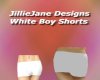 {JJ} White Boy Shorts