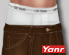 Pants Style Brown