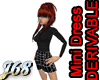 J68 Derivable Mini Dress