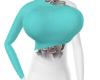 turquoise top