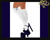 Rumble Heels Sock Blue