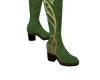Elven Green Gold Boot
