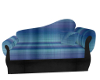 Sofa Blue Plaid