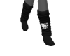 Blk HelloKitty Socks