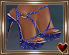 Blue Sparkle Heels