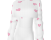 white sweater w/hearts