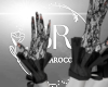 (BR) Black Lace Gloves