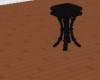 black suede bar stool