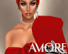 Amore Red Baht Towel