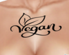 # Vegan chest tattoo