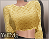 [Y] Doris gold sweater