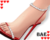 B| Valentine Sandals Red
