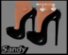 (SB) Sandy Black Heels