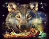 Native Wolf Poster
