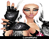 !Blk Leather Gloves