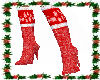 Red Chirstmas Boots