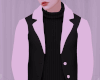 Santa Coat Black Pinku