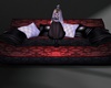 red&black couch*