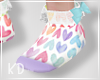 Rainbow Ruffle Socks-kid
